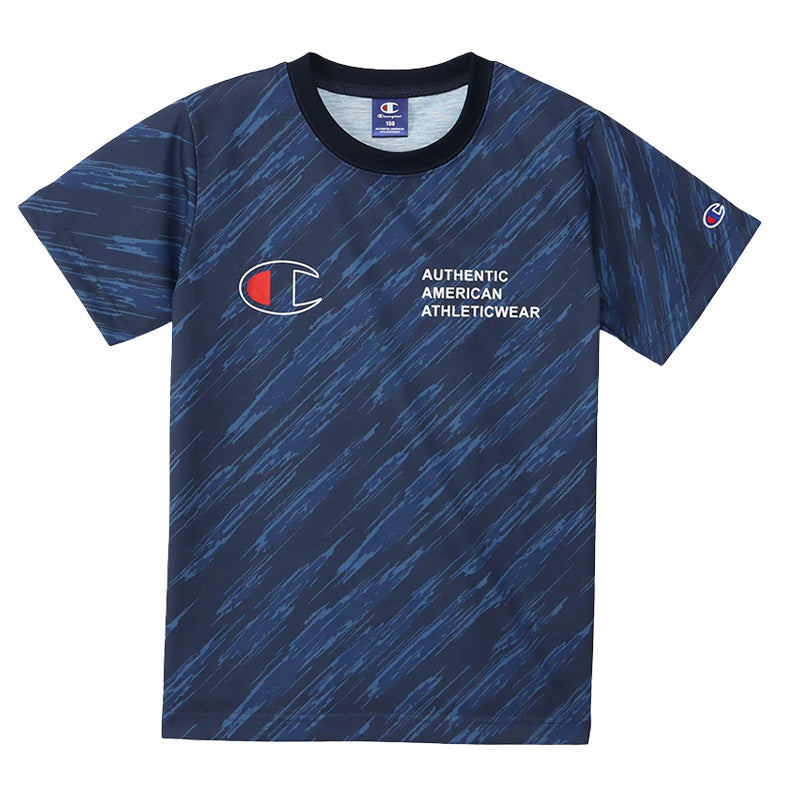 チャンピオン 子供用 半袖 スポーツ Tシャツ 130cm～160cm champion 130 140 150 160 子供服 男の子 女の子 トップス ジュニア メッシュ (在庫限り)