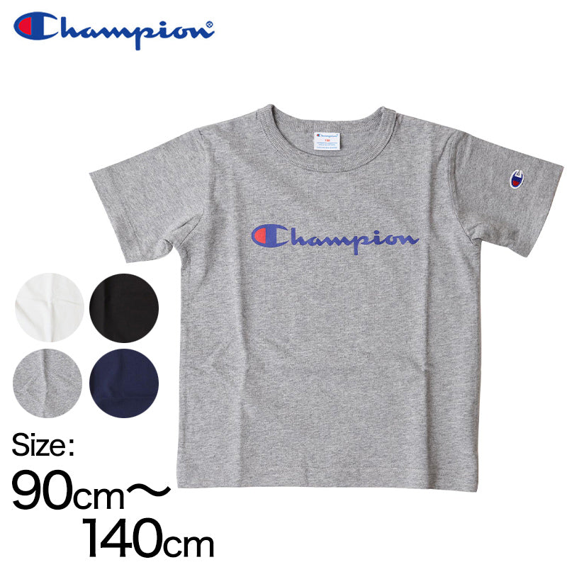 チャンピオン キッズ Tシャツ 90cm～140cm tシャツ 子供服 半袖 子供 男の子 女の子 Champion シャツ トップス こども服 100 110