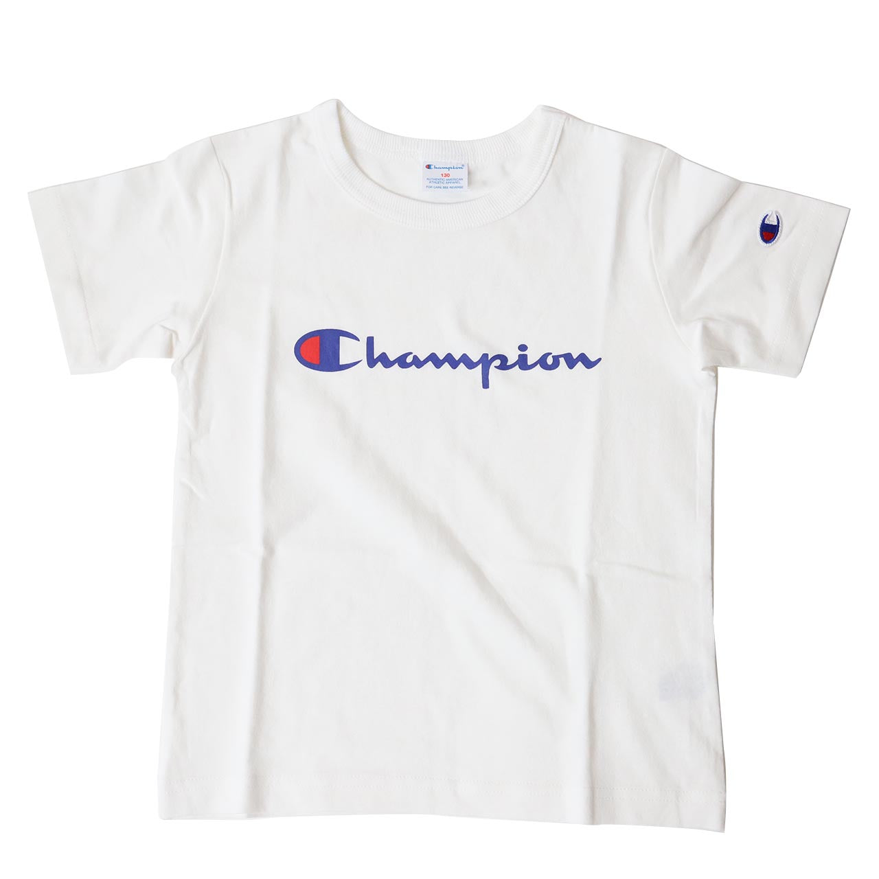 チャンピオン キッズ Tシャツ 90cm～140cm tシャツ 子供服 半袖 子供 男の子 女の子 Champion シャツ トップス こども服  100 110 (在庫限り)