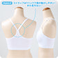 キッズ ハーフトップ ジュニア パッド付き 綿 140～160cm ジュニアブラ 子供 下着 女の子 小学生 中学生 女子 ブラジャー カップ付き 140 150 160