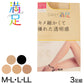 福助 Daily満足 キメ細かくて、透明感 ストッキング 3足組 M-L・L-LL (フクスケ Daily満足 レディース パンスト) (在庫限り)