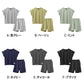 キッズ セットアップ 子供服 ノースリーブ ハーフパンツ 上下セット 綿100％ オーバーサイズ 130 140 150 160 cm 夏服 男の子 女の子 ジュニア ルームウェア 部屋着 パジャマ 小学生 中学生 SHISKY ポケット付き 調整紐 無地 おしゃれ ゆったり