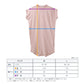 レディース ワンピース 夏 春夏 綿100％ コットン フレンチ袖 M L 半袖 ロング丈 ロングワンピース Tシャツワンピース カットソーワンピース ルームウェア 部屋着 サイドスリット 胸ポケット さらさら ゆったり 体型カバー ミセス 大人 シンプル