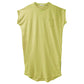 レディース ワンピース 夏 春夏 綿100％ コットン フレンチ袖 M L 半袖 ロング丈 ロングワンピース Tシャツワンピース カットソーワンピース ルームウェア 部屋着 サイドスリット 胸ポケット さらさら ゆったり 体型カバー ミセス 大人 シンプル