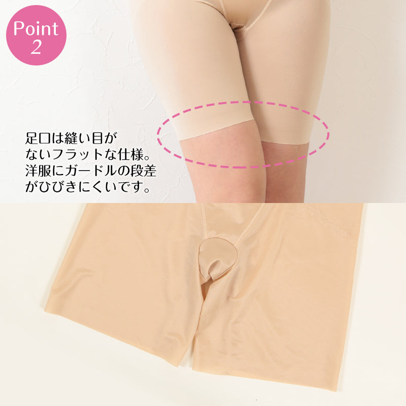 骨盤 パンツ ガードル ロング 補正 下着 64～90cm ロングガードル