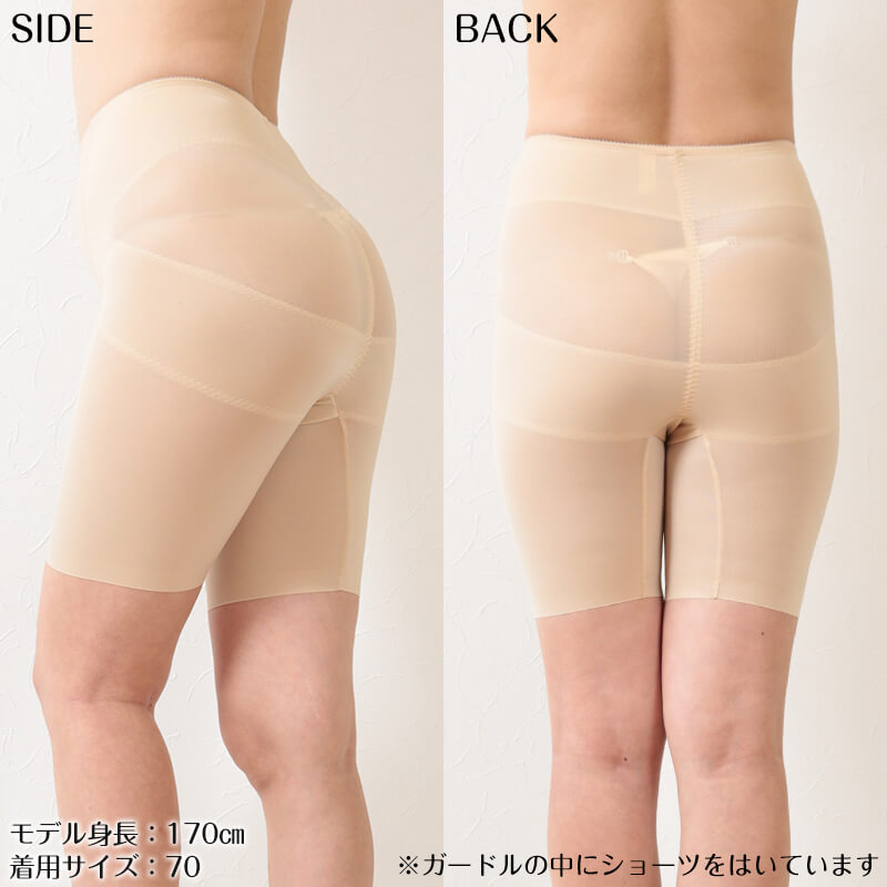 骨盤 パンツ ガードル ロング 補正 下着 2枚セット 64～90cm ロング
