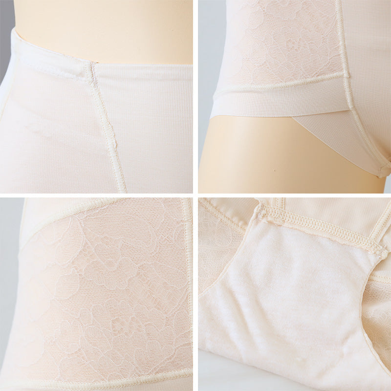 瞬間ほそ見えパンツ ガードル ショート丈 ぽっこりお腹 M L LL 補正