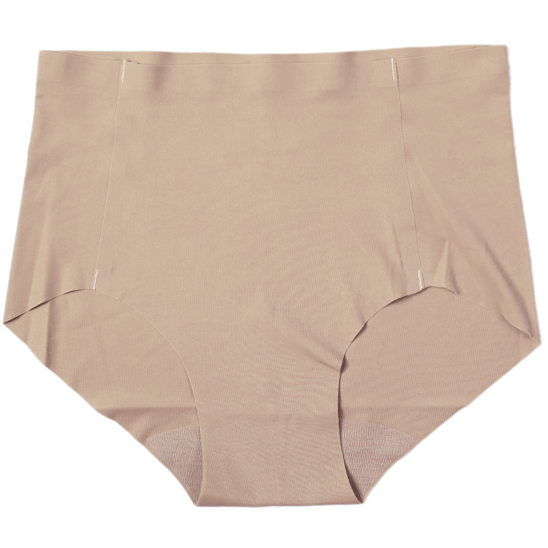 ショーツ レディース シームレス ハーフショーツ 浅履き M L LL 下着 パンツ ひびきにくい 縫い目なし 婦人 女性 インナー 肌着 無地