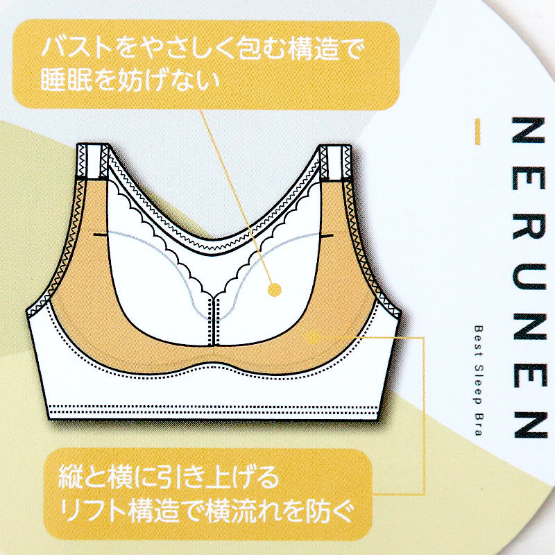 ナイトブラ 横流れ防止 夜用 ブラジャー 補正 おやすみブラ M L LL ノンワイヤーブラ 睡眠 寝る時 リラックス ブラ レディース 下着 インナー レース かわいい