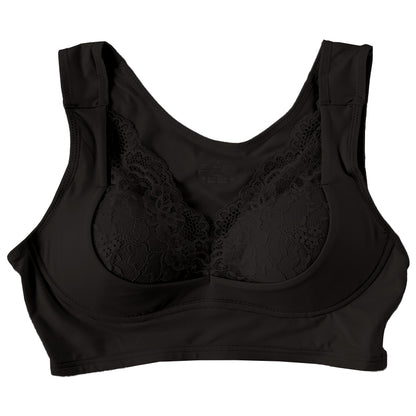 ナイトブラ 横流れ防止 夜用 ブラジャー 補正 おやすみブラ M L LL ノンワイヤーブラ 睡眠 寝る時 リラックス ブラ レディース 下着 インナー レース かわいい