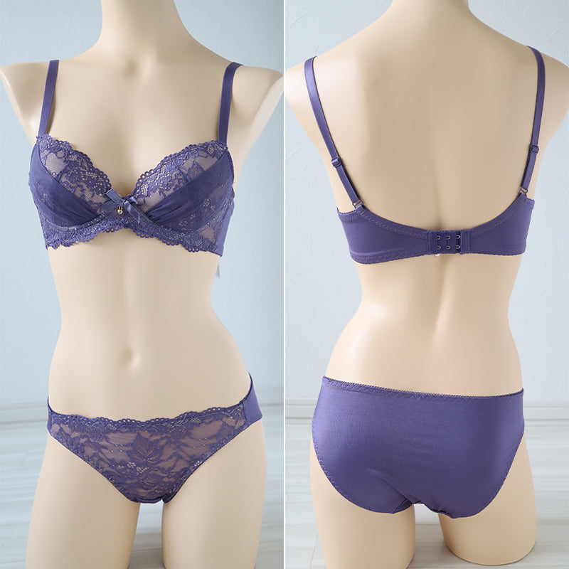 ブラジャー ショーツ セット ノンワイヤー ブラショーツ レディース 大きいサイズ 3L 4L 5L 上下セット ノンワイヤーブラ パンティ レース 可愛い かわいい 下着 インナー