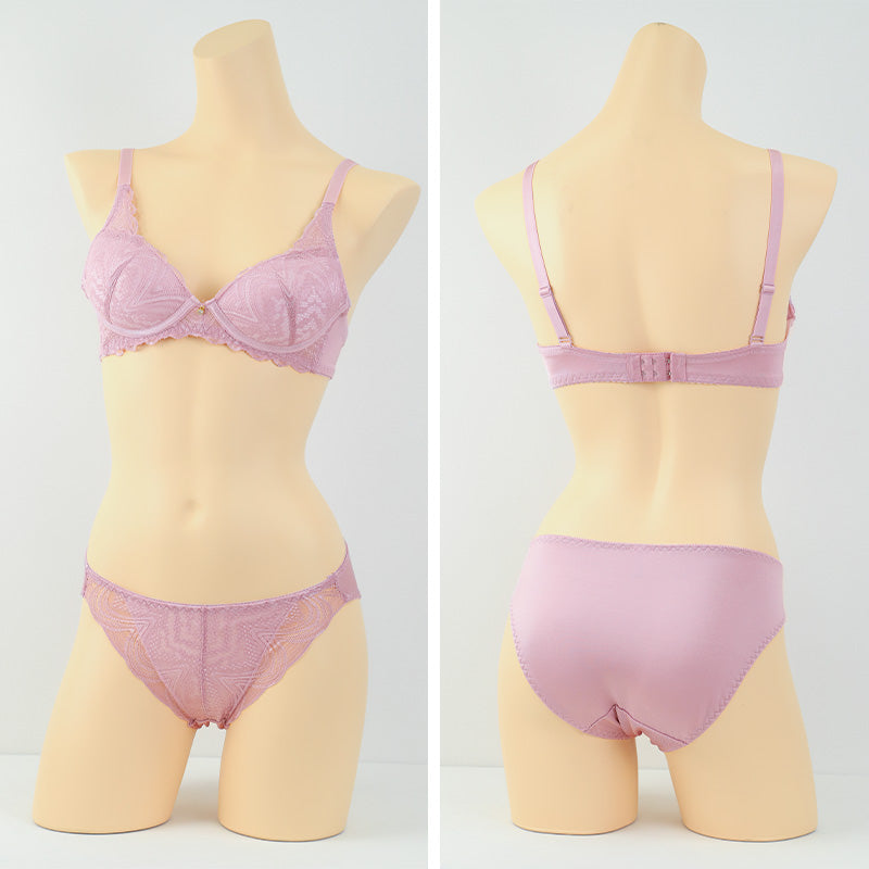 LAVIERE　補正下着　ブラジャー　グレープピンク LAVIERE 補正下着 ブラジャー グレープピンク - メルカリ