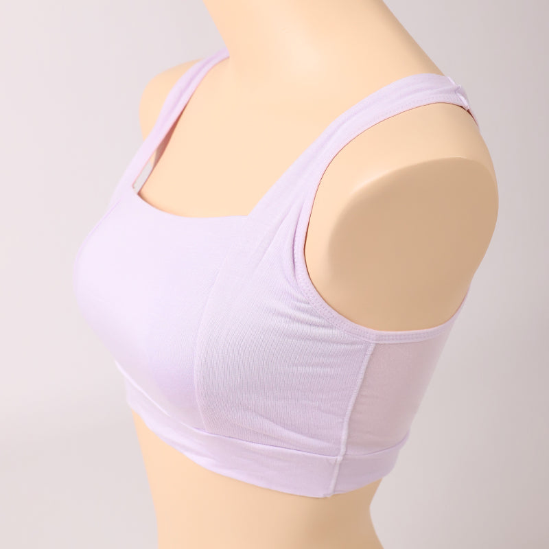 ナチュラル 補正ブラ ノンワイヤーブラ レディース  M L LL ブラジャー ブラ レディース 下着 インナー シンプル