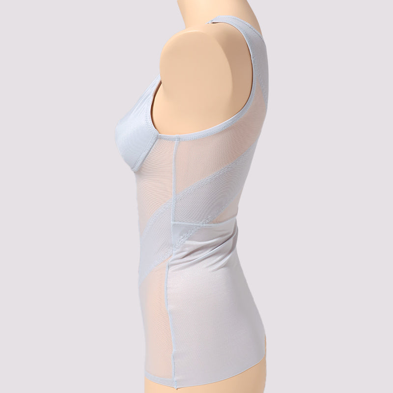 ボディシェイパー シェイパー カップ付きインナー カップ付きタンクトップ 巻き肩対策 補正下着 レディース ノンワイヤー モールドブラ シームレス 補整 下着 M L LL タンクトップ カップ付 インナー 女性 婦人 カシュクール ボディーシェイパー 姿勢矯正 背中 引き締め