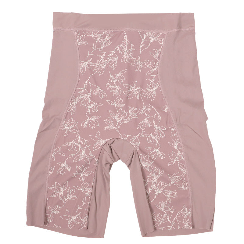 瞬間ほそ見えパンツ ロングガードル ハイウエスト ヒップアップ 美尻 M L LL ロング ガードル 補正 下着 補整 インナー たるみ すっきり 引きしめ 産後 ひびきにくい 1枚履き可