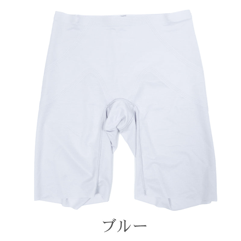 ガードル ロング レディース ヒップアップ 補整下着 シームレス ハイウエスト お腹引き締め 裾ヘム 一枚履きOK M L LL インナー 下着 美尻 美ライン 無地
