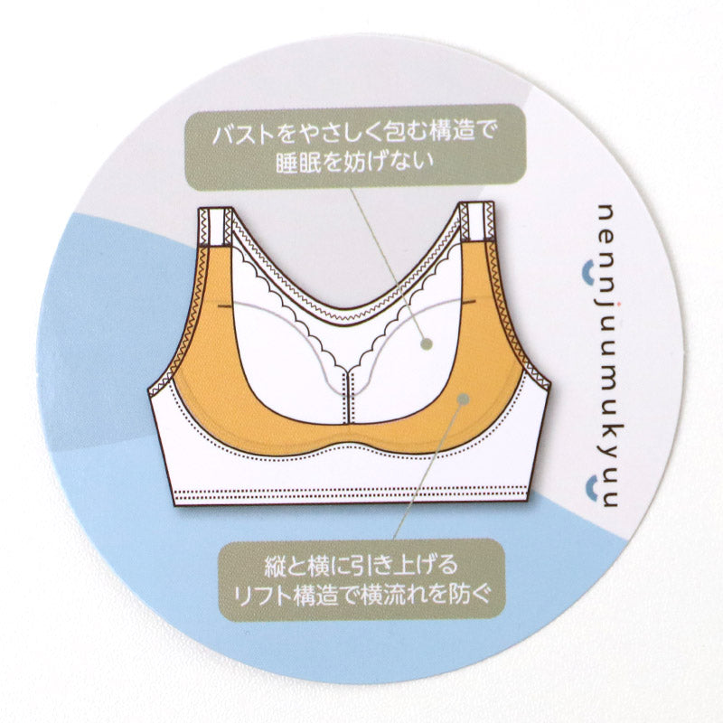 ナイトブラ レディース 大きいサイズ ノンワイヤー 横流れ防止 夜用ブラ おやすみブラ 3L 4L 5L 6L 8L 3/4カップ リフト構造 バストホールド 脇流れ対策 横流れ対策 ワイヤレスブラ 就寝用ブラ やさしく包む 女性用 インナー 大寸 プラスサイズ