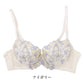 ブラジャー レディース ワイヤーブラ 脇高 脇流れ対策 美胸ブラ 脇すっきり 3/4カップ A70～D85 バストメイク 後ろ安定 大人可愛い レースブラ ワイヤー入り 単品ブラ 女性用 下着 インナー ランジェリー フェミニン シャルマン