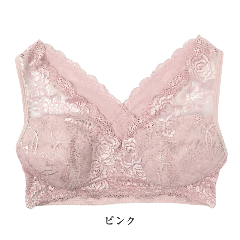 ハーフトップ レディース ノンワイヤーブラ 背中クロス 蒸れにくい 楽ちん M L LL アンダーゴム ワイヤーなし 着脱しやすい 背中サポート リラックスブラ ワイヤレスブラ ハーフトップブラ ソフトブラ 女性用 下着 インナー 普段使い