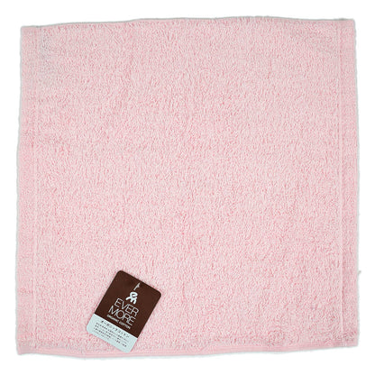 オーガニックコットン ウォッシュタオル 約34×35cm (ハンドタオル 綿100% タオル 無地 吸水) (在庫限り)