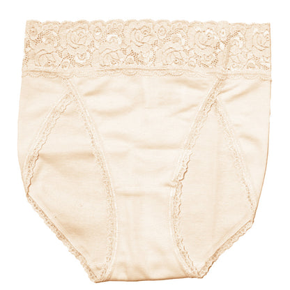 ショーツ レディース 綿 レース M L LL ハーフショーツ パンツ コットン やわらかい 肌ざわり 敏感肌 シンプル 無地 インナー