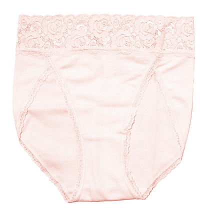 ショーツ レディース 綿 レース M L LL ハーフショーツ パンツ コットン やわらかい 肌ざわり 敏感肌 シンプル 無地 インナー