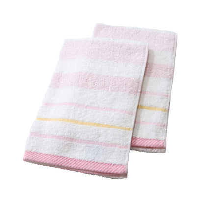 タオル フェイスタオル 顔拭きタオル 消臭 綿100 2枚組  約34×80cm 顔拭き 洗面所 長方形タオル 綿100％ スーパーアニエール 消臭の力