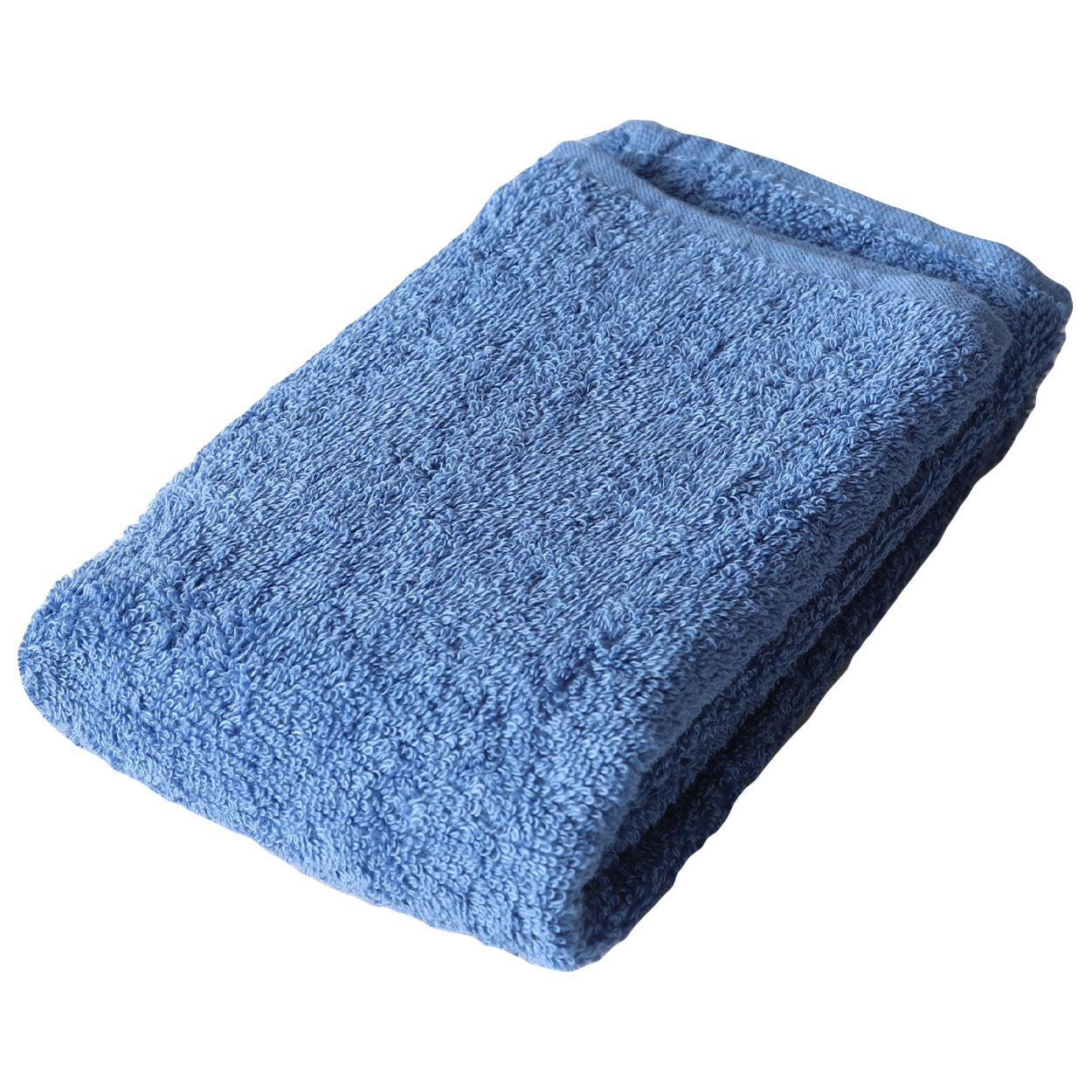 フェイスタオル 綿100％ コットン 吸水力 さっぱり 軽い やわらかい ふんわり 無地 シンプル おすすめ 肌触り抜群 約34x80cm (バスルーム トイレ 毎日 ふだん使い)