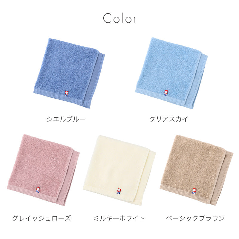 ハンドタオル 今治タオル 綿100％ 日本製 速乾 部屋干し タオル ガーゼ パイル 吸水 約34×35cm コンパクト 乾きやすい 無地 薄手 ミニタオル 室内干し 臭い対策 男女兼用 デイリー キッチン 洗面所 省スペース