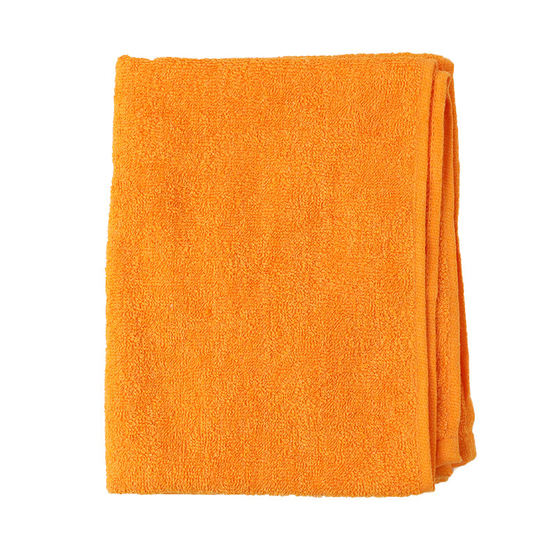 難燃性 フェイスタオル ロングタイプ 防炎 タオル 燃えにくい キャンプ キッチン 業務用 約34×100cm 工場 宿泊施設 アウトドア 防災 オレンジ 薄手 吸水 ソフト 男女兼用 安全対策 防火対策 バーベキュー 焚き火 現場作業 施設用 共有タオル 非常用