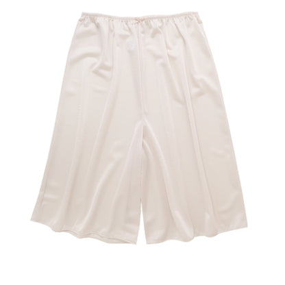 ペチパンツ レディース 日本製 55丈 キュロット ペチコート パンツ インナー ポリエステル シンプル レースなし 婦人 ミセス 女性 下着 肌着 M～LL  下ばき スカートインナー ワイドパンツインナー 普段使い デイリー 国産 ペチコートパンツ