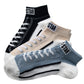 福助 CONVERSE レディーススニーカー柄ソックス3足組 23-25cm (コンバース 靴下 アソート 3足組 スニーカー)
