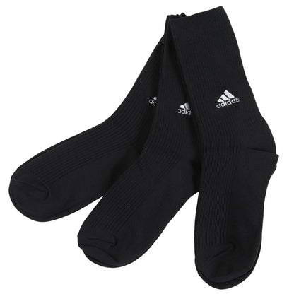 アディダス スクールソックス 白 靴下 子供 ジャストクルー丈 男子 女子 3足組 21-23cm adidas 3足セット ワンポイント 小学生 中学生 ソックス 通学 スポーツ キッズ ジュニア