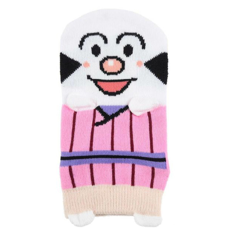 アンパンマン 靴下 子供 ソックス キッズ パペット スニーカーソックス 13-19cm (あんぱんまん キャラクター こども 子供用 くるぶし 女の子 男の子 アンクルソックス かわいい くつした 保育園 幼稚園 子供服 通園)