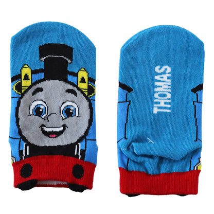 トーマス 靴下 キッズ ソックス 子供 子ども キャラクター 柄 スニーカーソックス 13-19cm 男の子 きかんしゃトーマス 機関車トーマス パーシー ヒロ ニア ディーゼル キャラクターソックス ベビー 福助 (在庫限り)