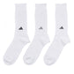 adidas クルー丈ソックス 3足組 消臭加工 24-26cm～28-30cm (アディダス ソックス 靴下 メンズ 男 セット まとめ買い フクスケ)
