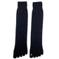 福助 満足 ビジネスソックス 夏用 5本指ソックス 冷感 メンズ 24-25cm～26-27cm 靴下 五本指 クルーソックス 消臭 ビジネス (在庫限り)
