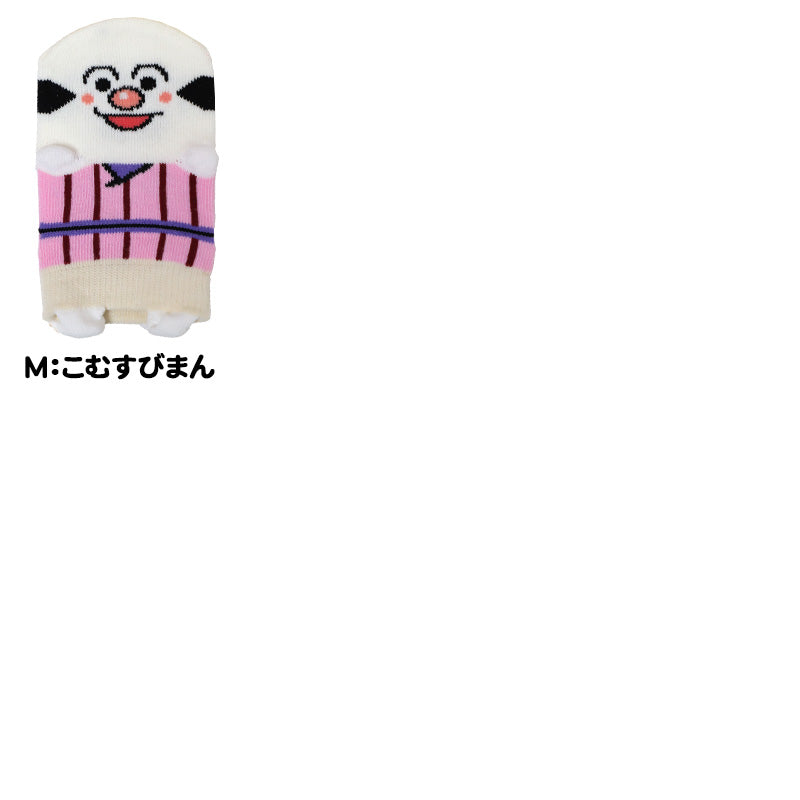 靴下 ベビー 滑り止め アンパンマン キッズ ソックス ベビーソックス 男の子 女の子 かわいい 子供 ソックス 保育園 パペット 履育 バイキンマン ドキンちゃん あんぱんまん キャラクター靴下 幼児 保育園 幼稚園 9cm ～ 14cm