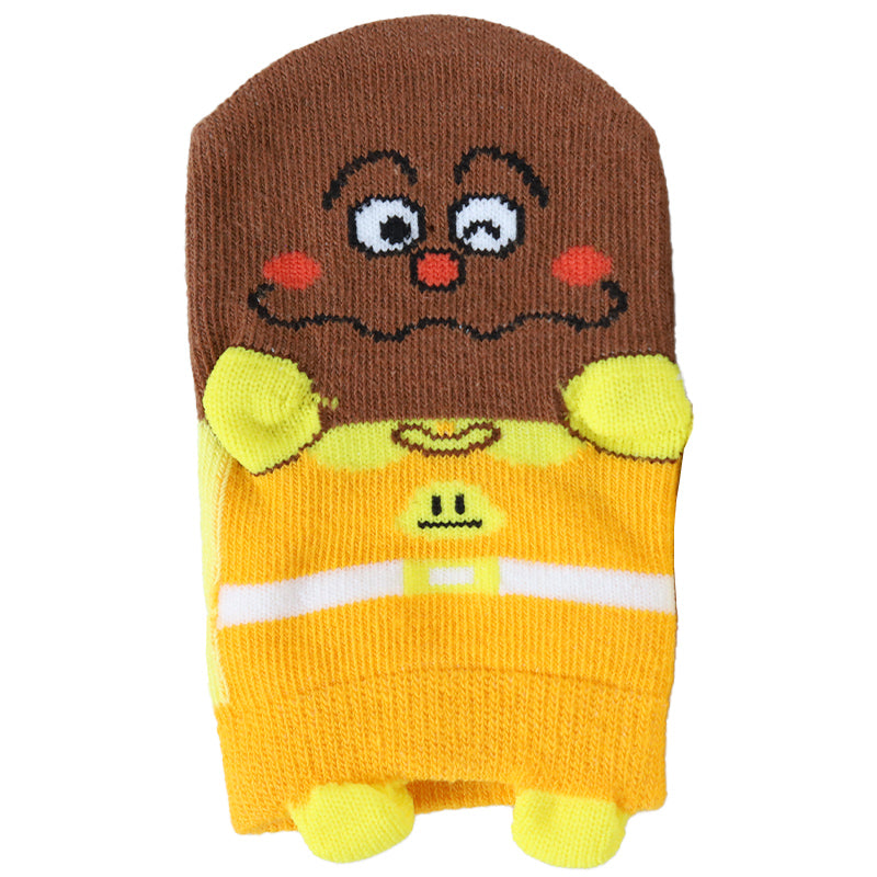 アンパンマン 靴下 ベビーソックス キッズ 男の子 女の子 9-14cm かわいい 子供 ソックス 保育園 バイキンマン ドキンちゃん