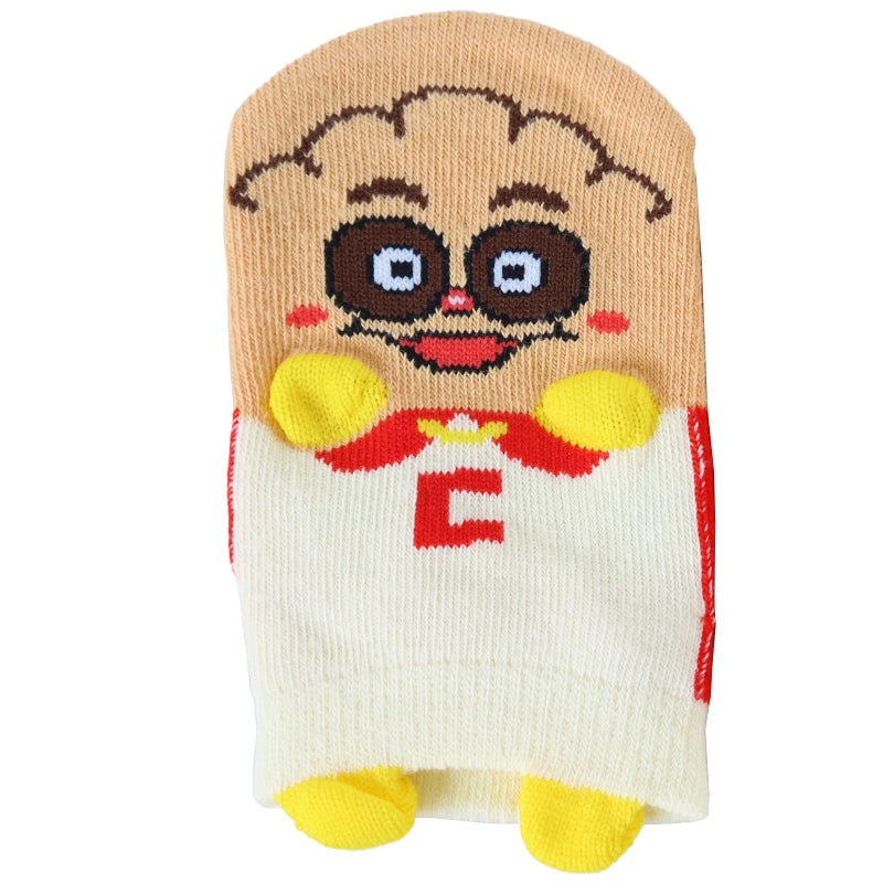 アンパンマン 靴下 ベビーソックス キッズ 男の子 女の子 9-14cm かわいい 子供 ソックス 保育園 バイキンマン ドキンちゃん