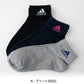 adidas 靴下 ガールズ ソックス 3足組 プチ丈 19-21cm・22-24cm アディダス キッズ ジュニア 子供 女の子 セット まとめ買い (在庫限り)