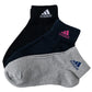 adidas 靴下 ガールズ ソックス 3足組 プチ丈 19-21cm・22-24cm アディダス キッズ ジュニア 子供 女の子 セット まとめ買い (在庫限り)