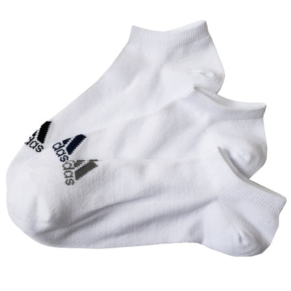 adidas スニーカーソックス 3足組 24-26cm～28-30cm (アディダス ソックス 靴下 メンズ 男 セット まとめ買い フクスケ) (在庫限り)