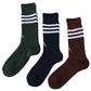 アディダス メンズ 総パイル クルーソックス 3足組 24-26cm～26-28cm adidas ソックス 靴下 男 セット まとめ買い フクスケ