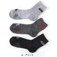 アディダス メンズ 靴下 クルーソックス レッグ部パイル 3足組 24-26cm・26-28cm クルー丈 ソックス adidas 秋 冬 足首 冷え あったか 暖かい 24cm 25cm 26cm 27cm 28cm 福助