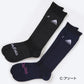 アディダス レディース ハイソックス 秋 冬 靴下 総パイル 2足組 23-25cm adidas 厚地 ソックス 暖かい 婦人 冷え フクスケ 23cm 24cm 25cm (在庫限り)