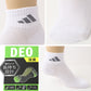 靴下 くるぶし丈 ソックス メンズ 男子 アディダス adidas 3足組 24-26 26-28cm 子ども くつ下 ワンポイント 丈夫 スポーツ 無地 子供 メッシュ ソックス 消臭