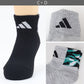 adidas 靴下 男の子 ショート丈 メッシュ 3足セット 19-21cm～23-25cm (ソックス スニーカーソックス キッズ 子ども アディダス ロゴ 夏 スポーツ ブランド 3P かっこいい 消臭 丈夫) (在庫限り)