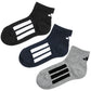 adidas 靴下 男の子 ショート丈 メッシュ 3足セット 19-21cm～23-25cm (ソックス スニーカーソックス キッズ 子ども アディダス ロゴ 夏 スポーツ ブランド 3P かっこいい 消臭 丈夫)