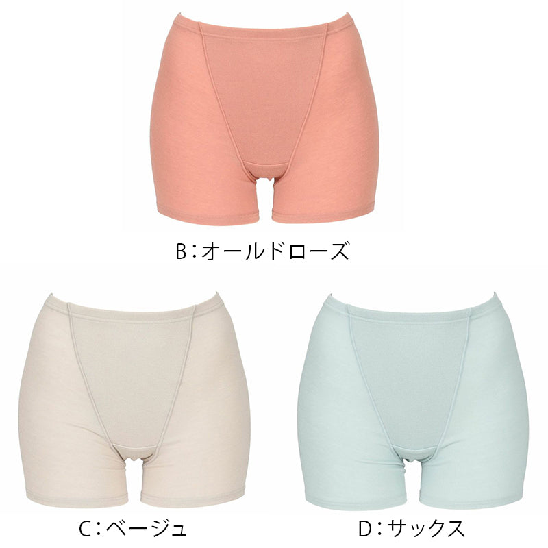 満足 温活 湯たんぽ ショーツ 一分丈 M～LL 福助 美温活